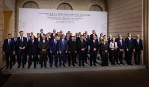 Foto familjare, Rama në samitin e “Koalicionit të Vullnetmirëve” për Ukrainën në Paris Koalicioni i Vullnetmirëve